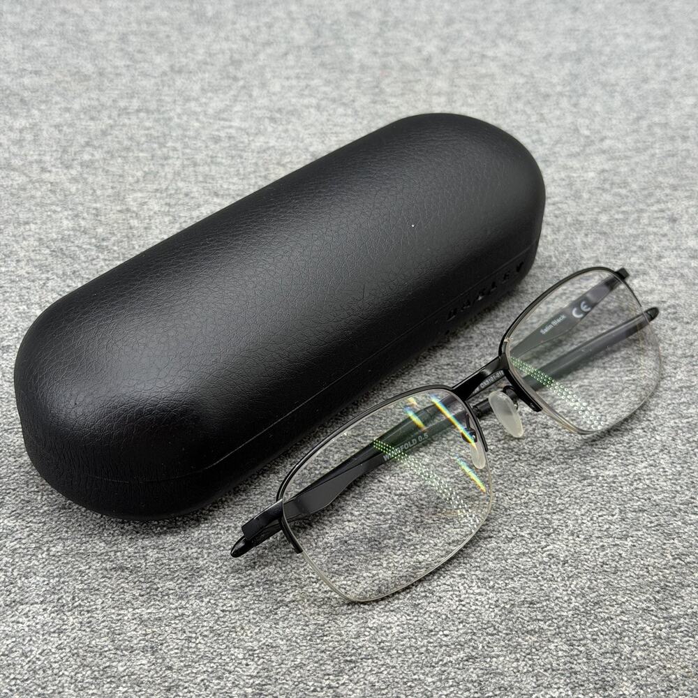 Oakley Wingfold 0.5 Titanium Eyeglass Frame 55/17 139 OX5101-0155 Satin Black